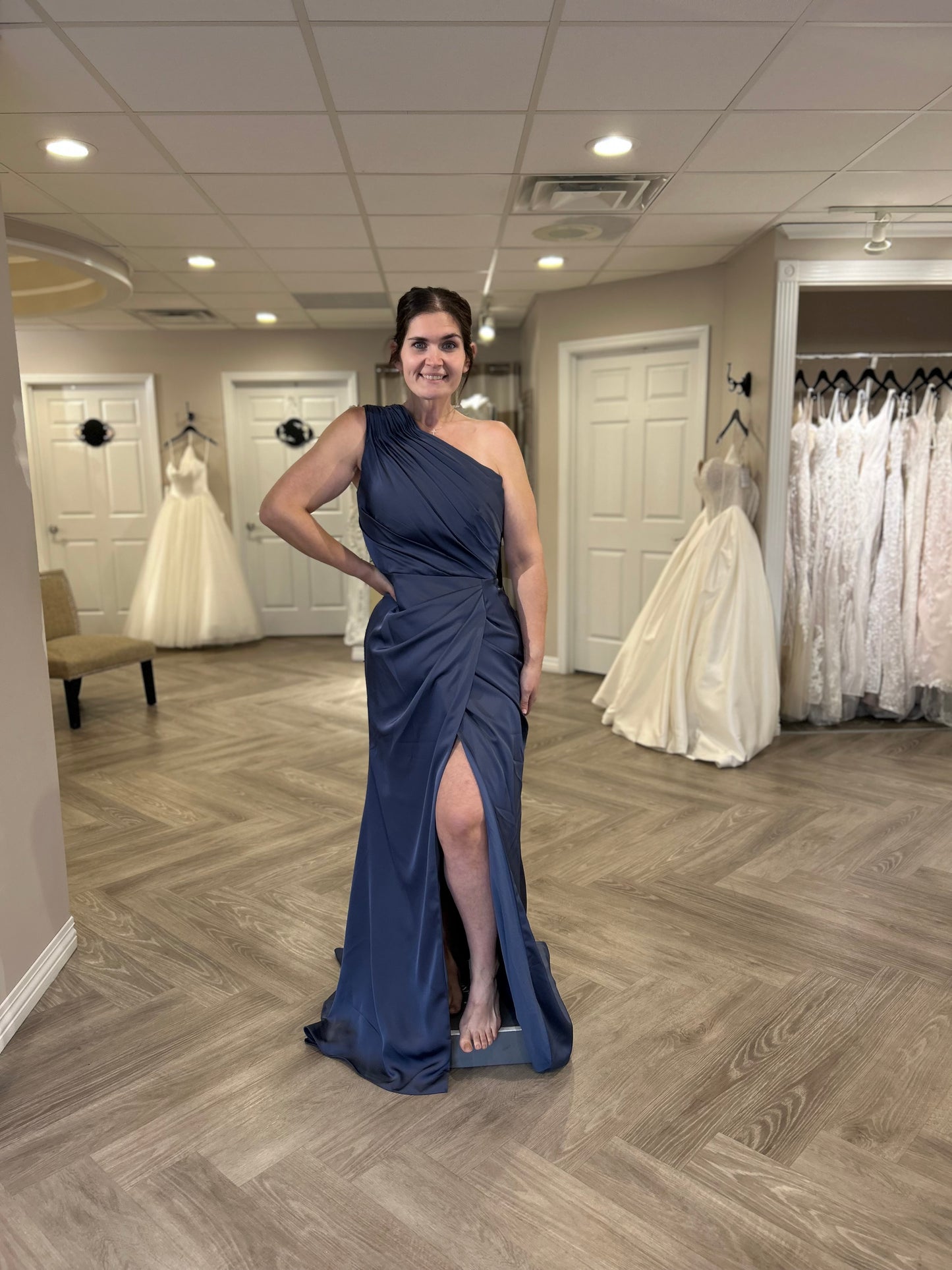 Alyce Paris Style 27697 One Shoulder Gown