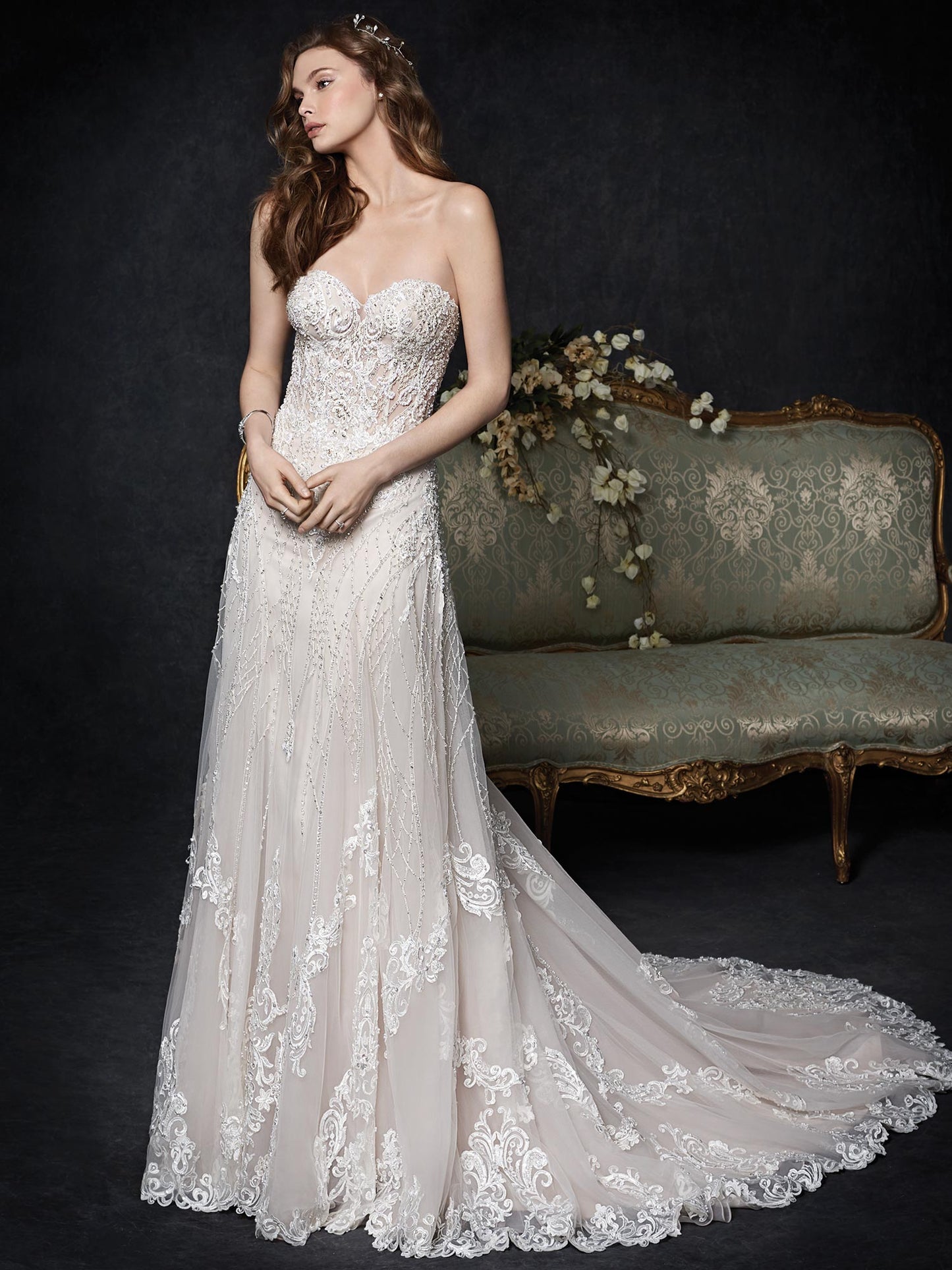 1760 Kenneth Winston Wedding Gown