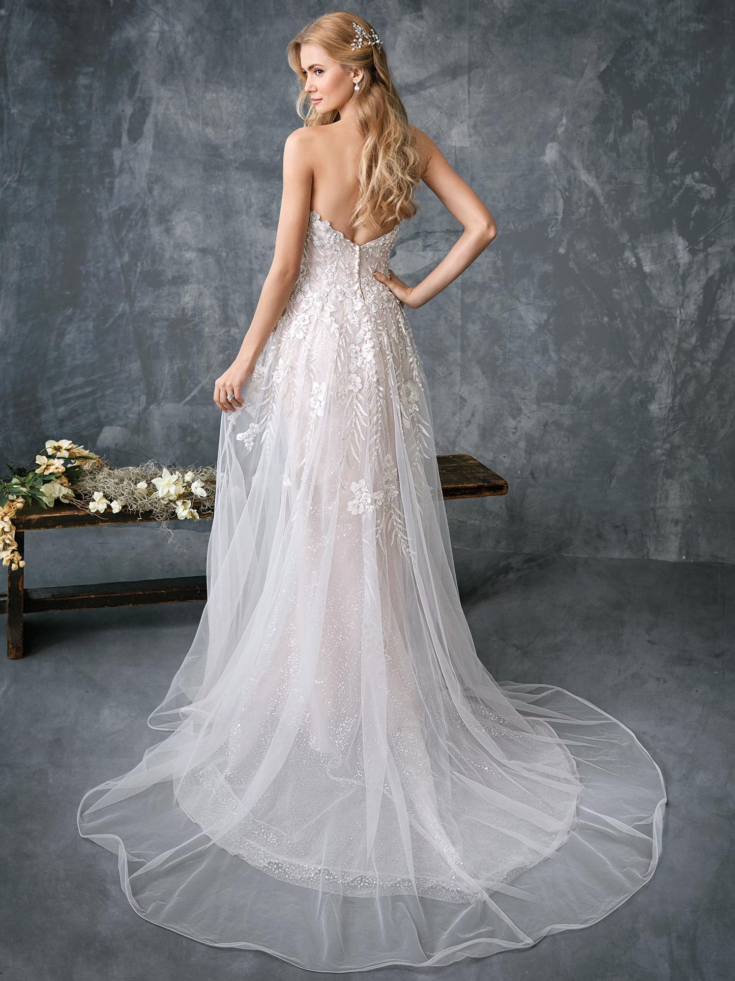 1768 Kenneth Winston Bridal Gown