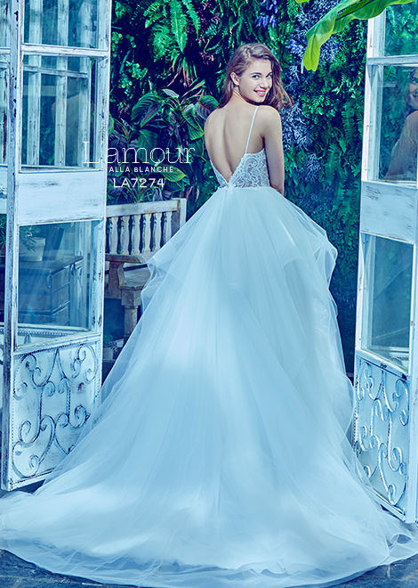 Calla Blanche L'amour LA7274 Lavonne Wedding Gown