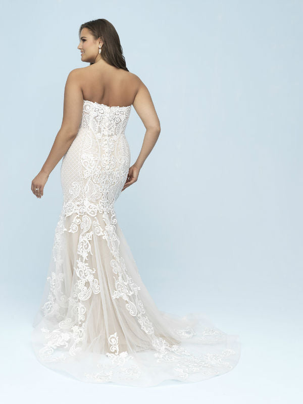 9612 Allure Bridals Wedding Gown