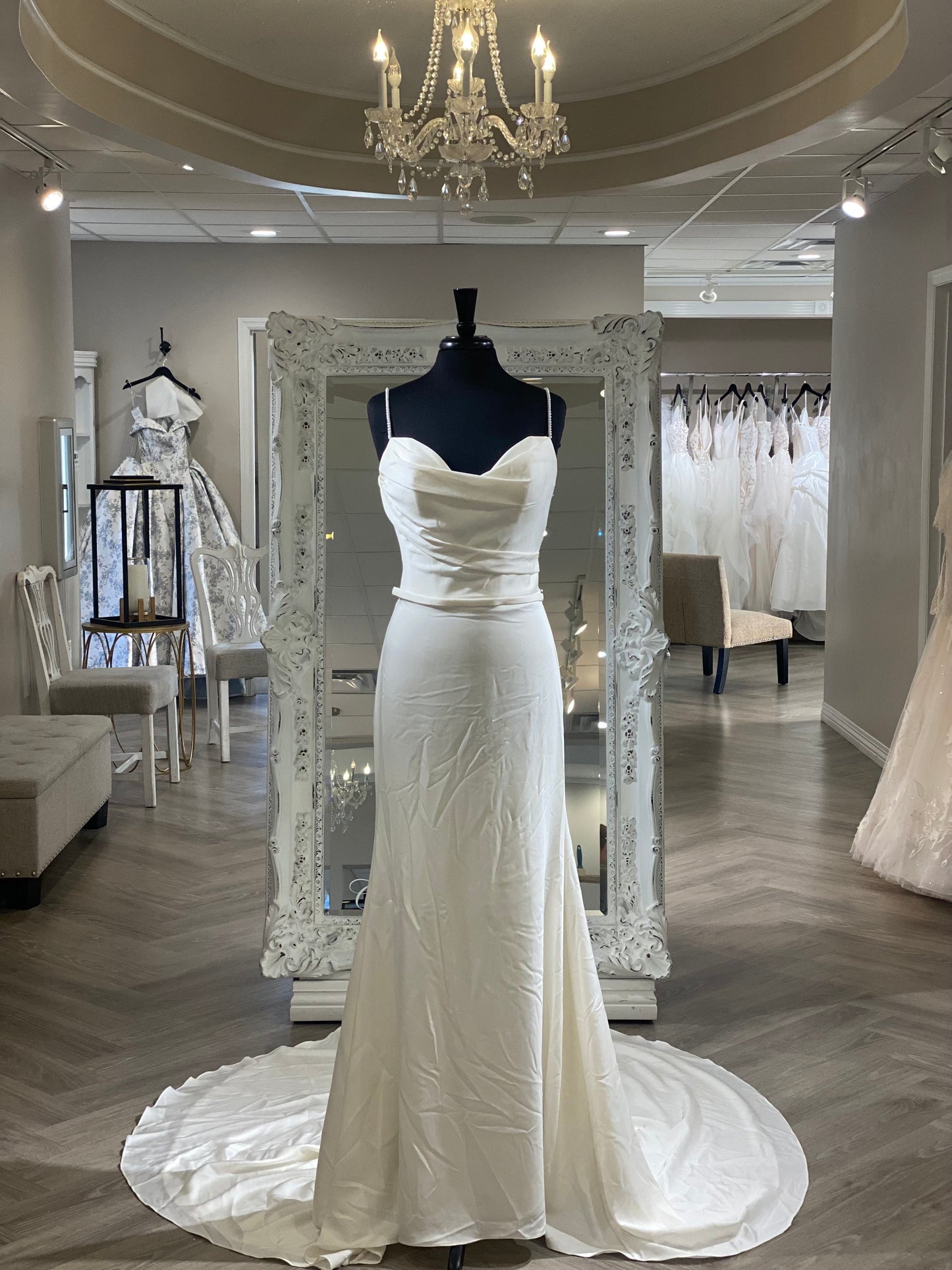 LP2232 Andrea Calla La Perle Wedding Gown