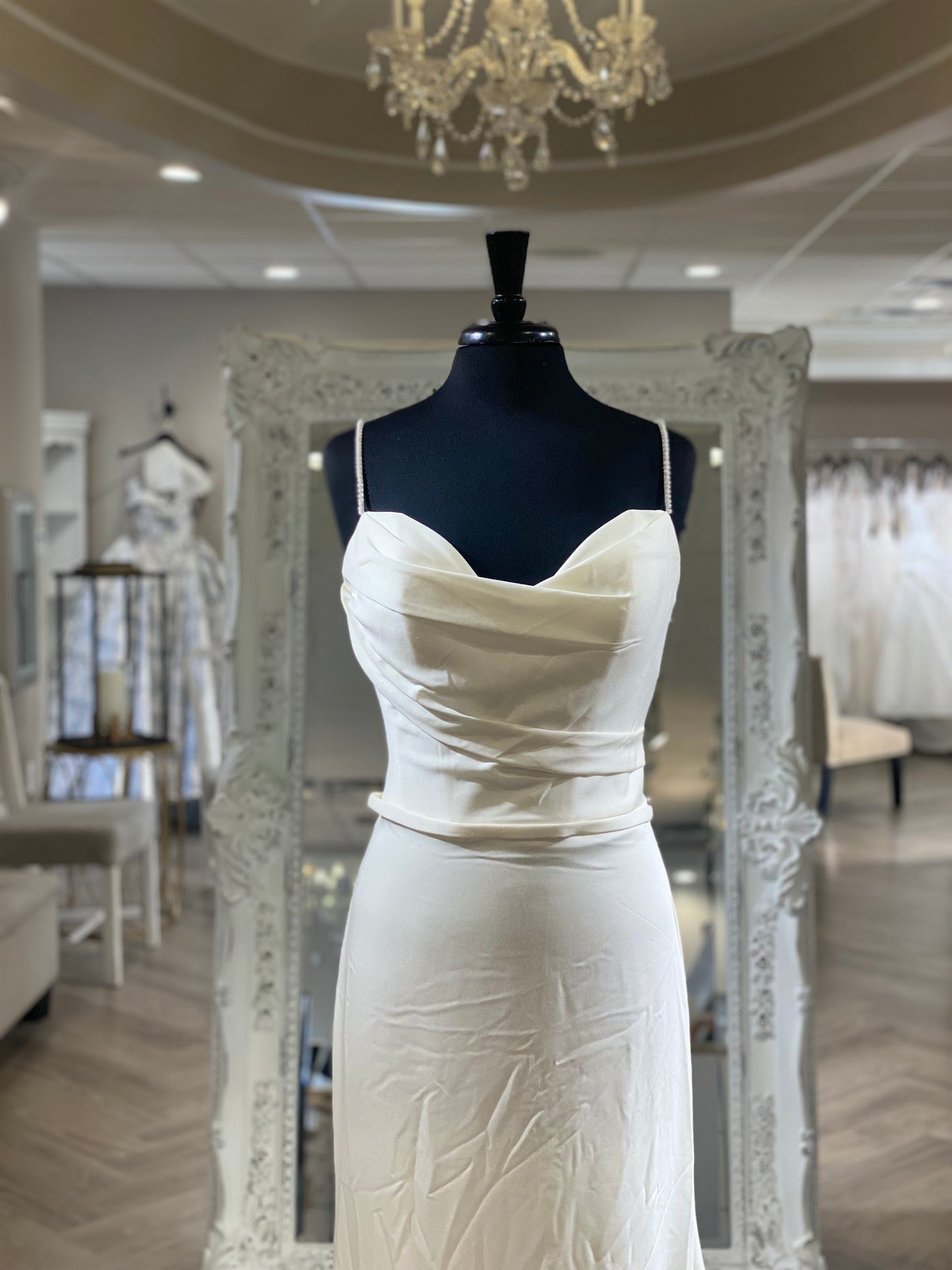 LP2232 Andrea Calla La Perle Wedding Gown