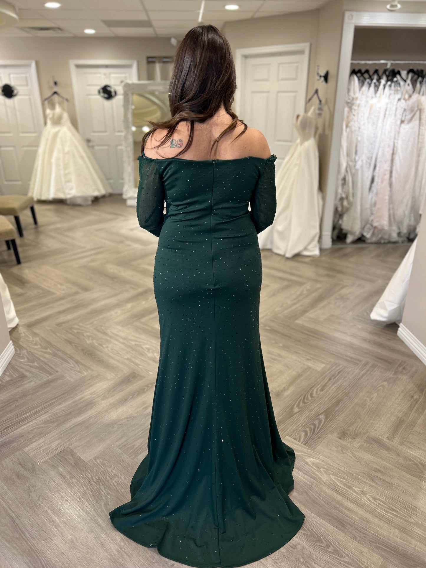 Morilee Style 72729 in Emerald