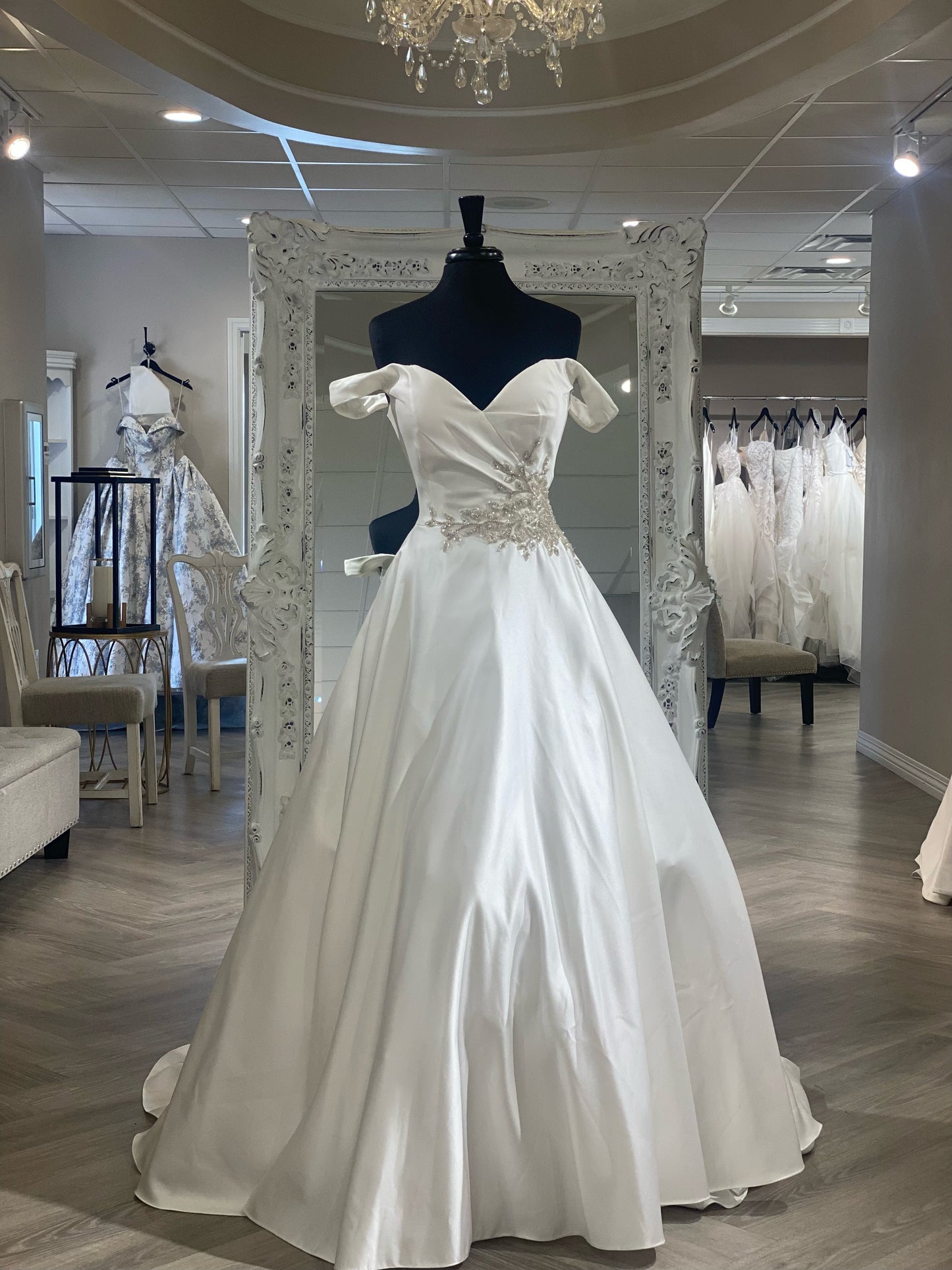 Calla L'amour LA9261 Pearl Wedding Gown