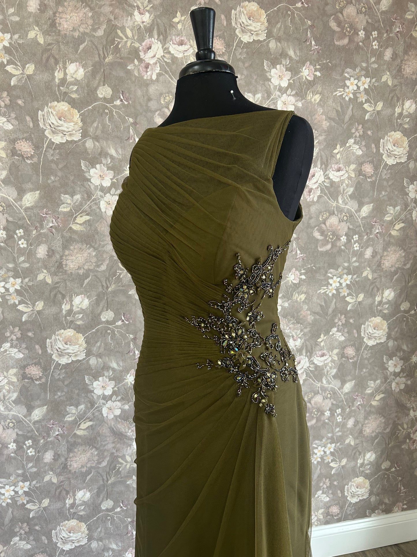 Montage by Mon Cheri Style 215819 in Olive
