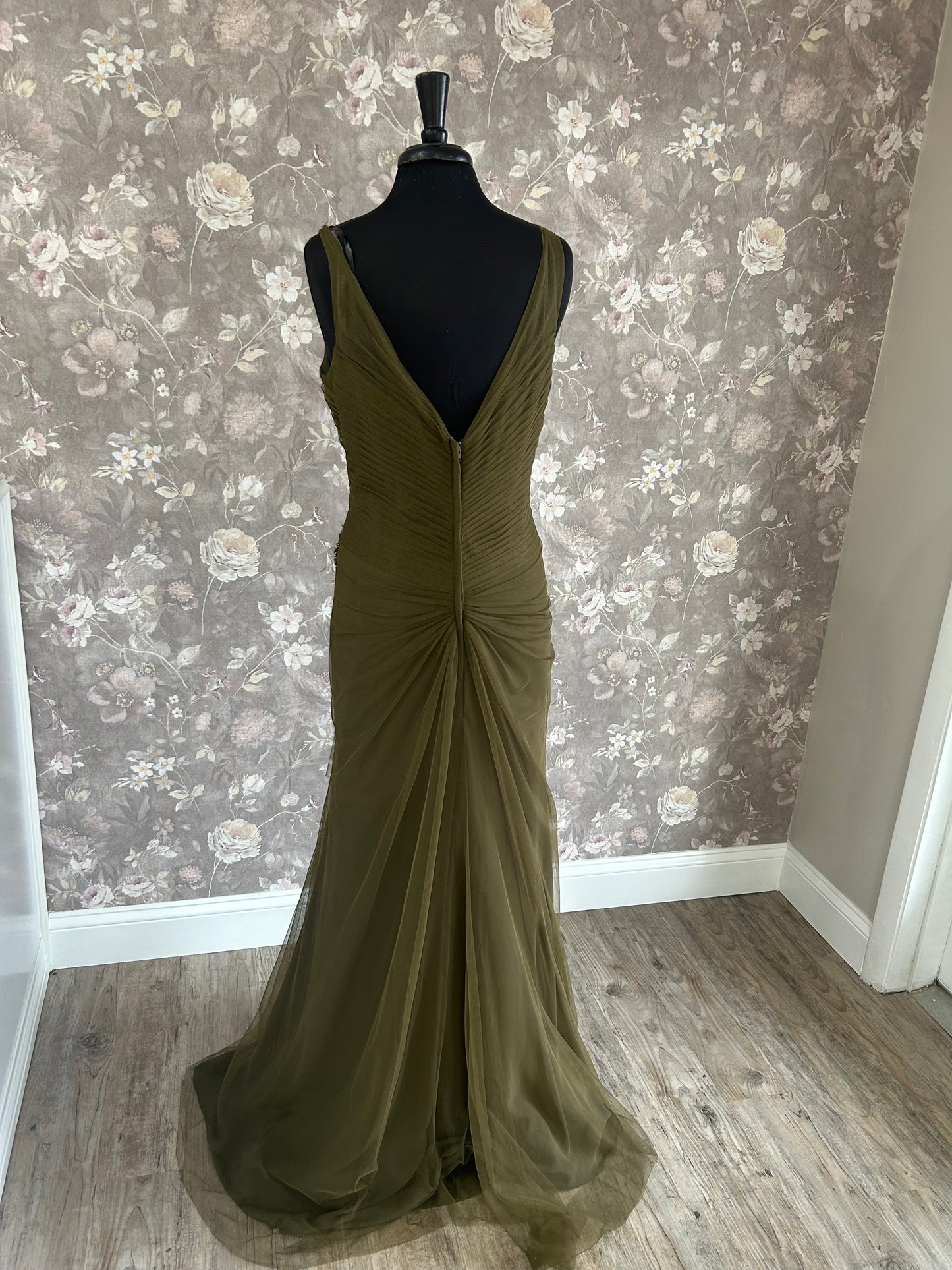 Montage by Mon Cheri Style 215819 in Olive