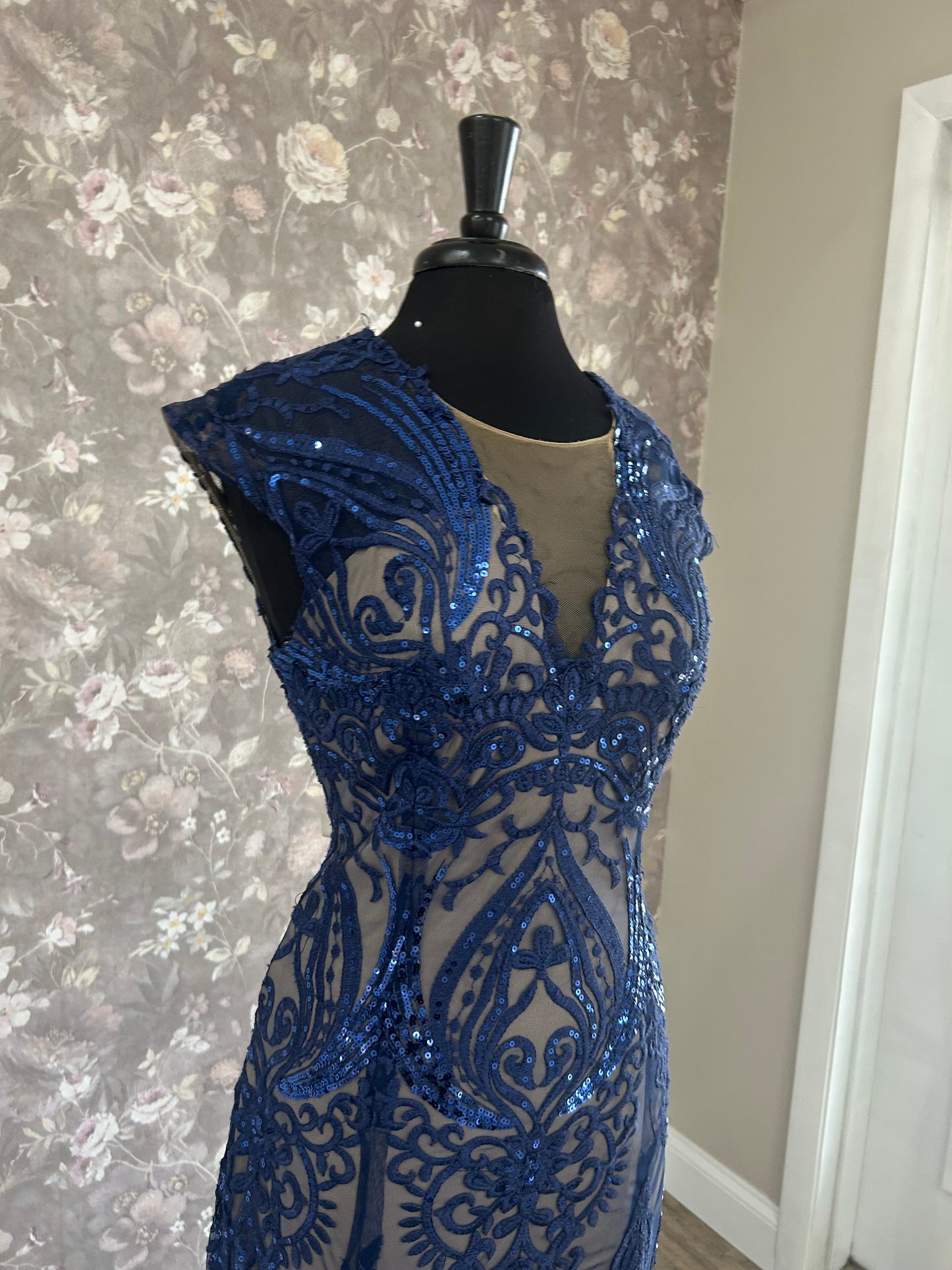 Jasmine Jade K188001 in Navy/Latte