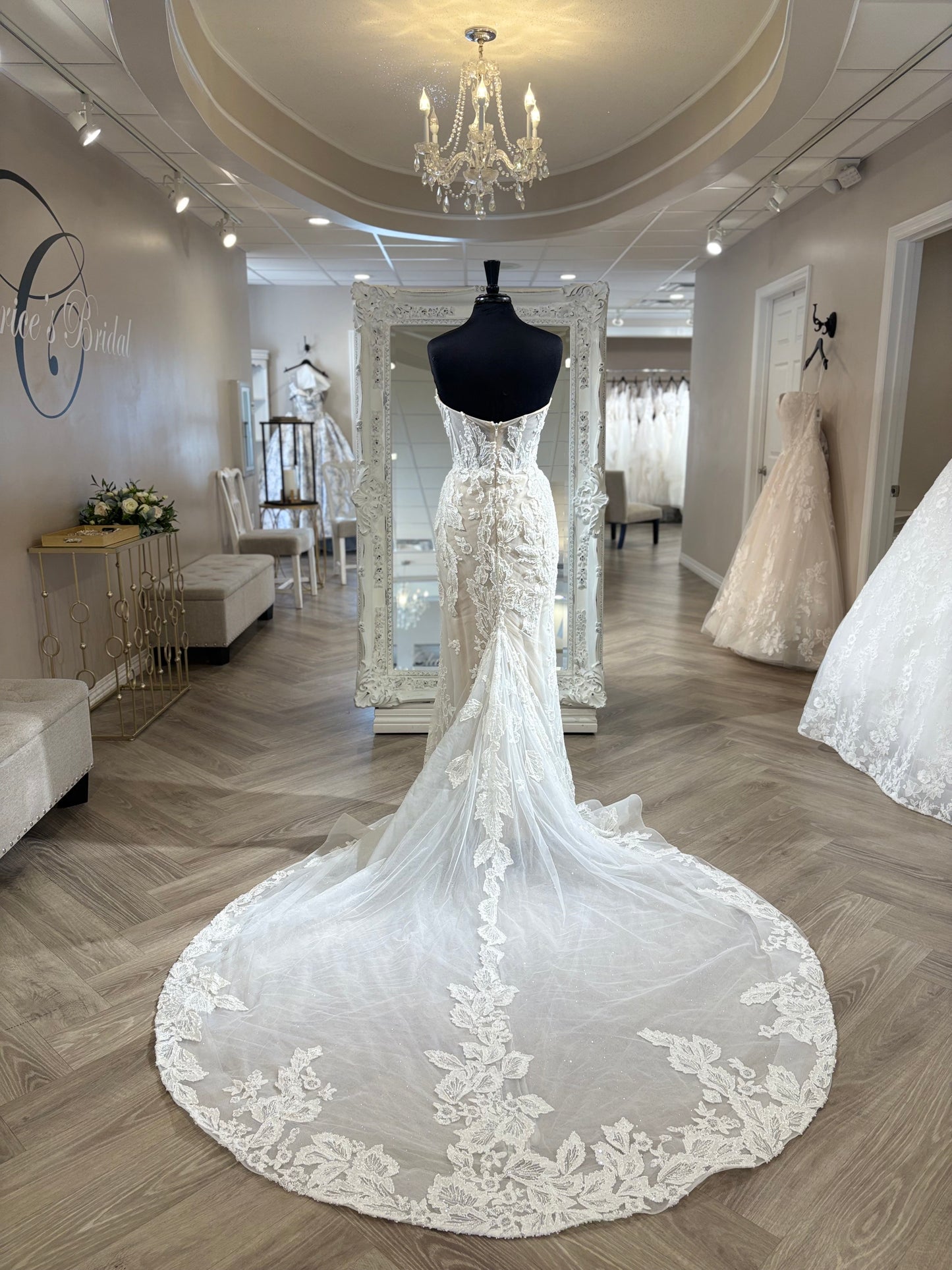 121235 Ariel Calla Blanche Wedding Gown