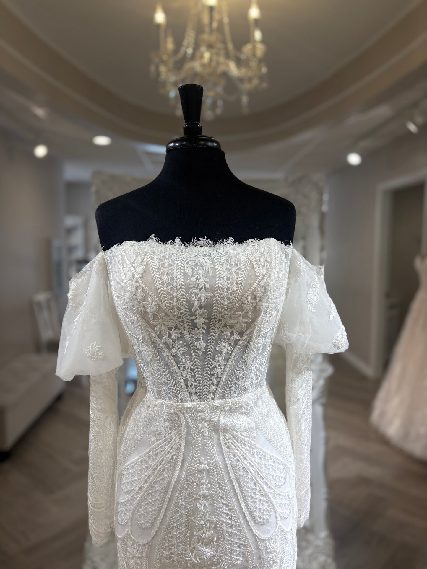 LP2320 Brighton Calla La Perle Wedding Gown