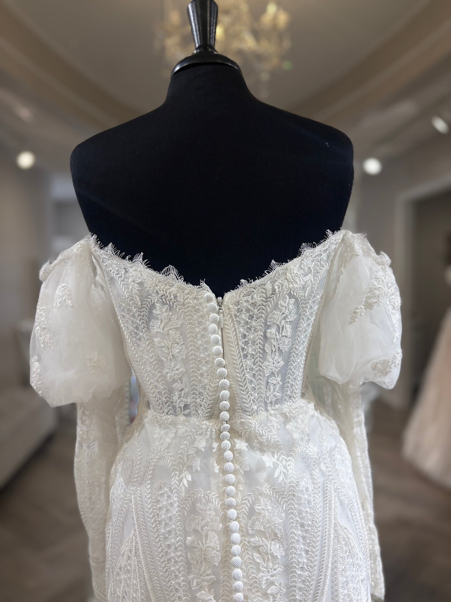 LP2320 Brighton Calla La Perle Wedding Gown