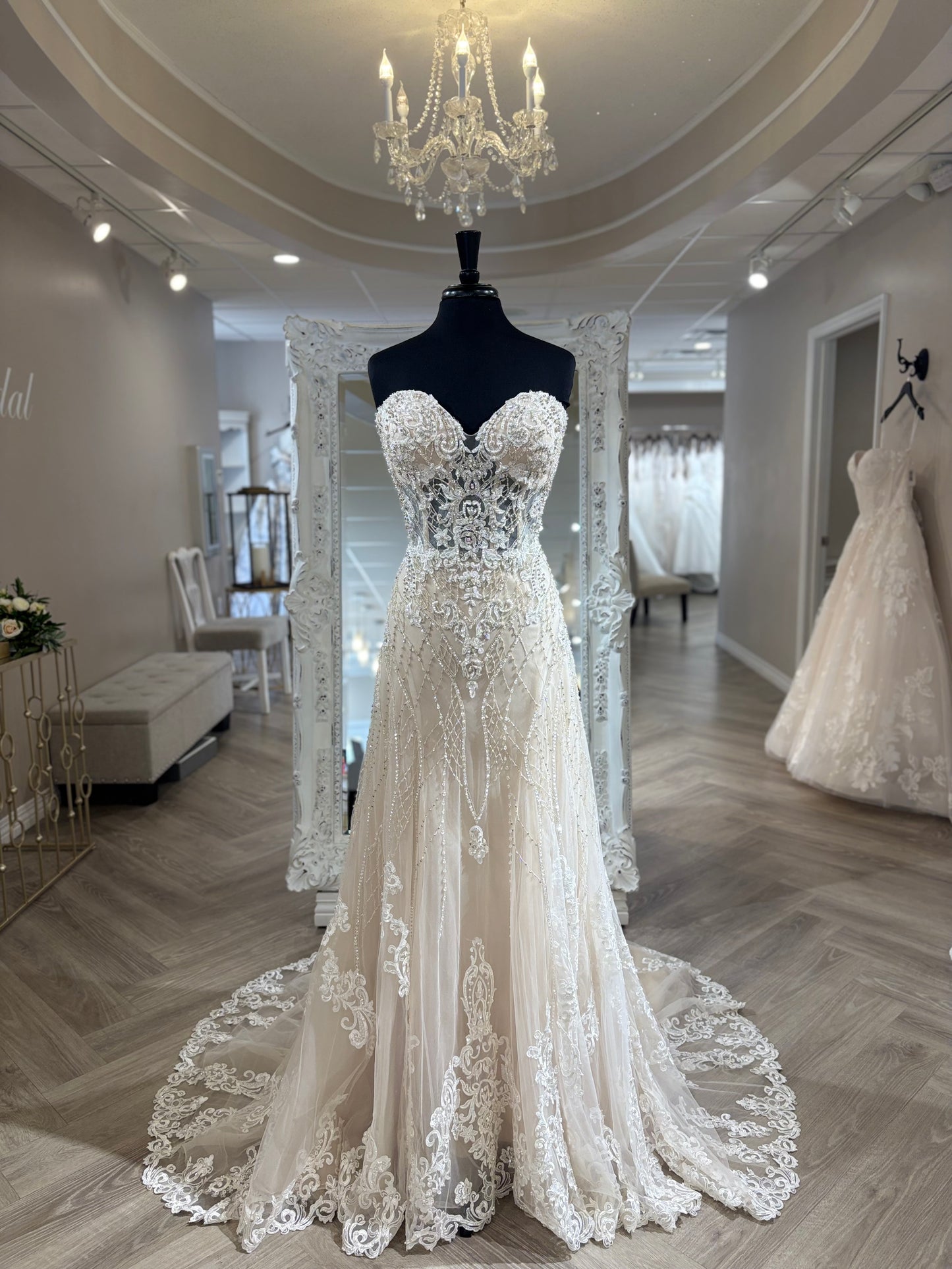 1760 Kenneth Winston Wedding Gown