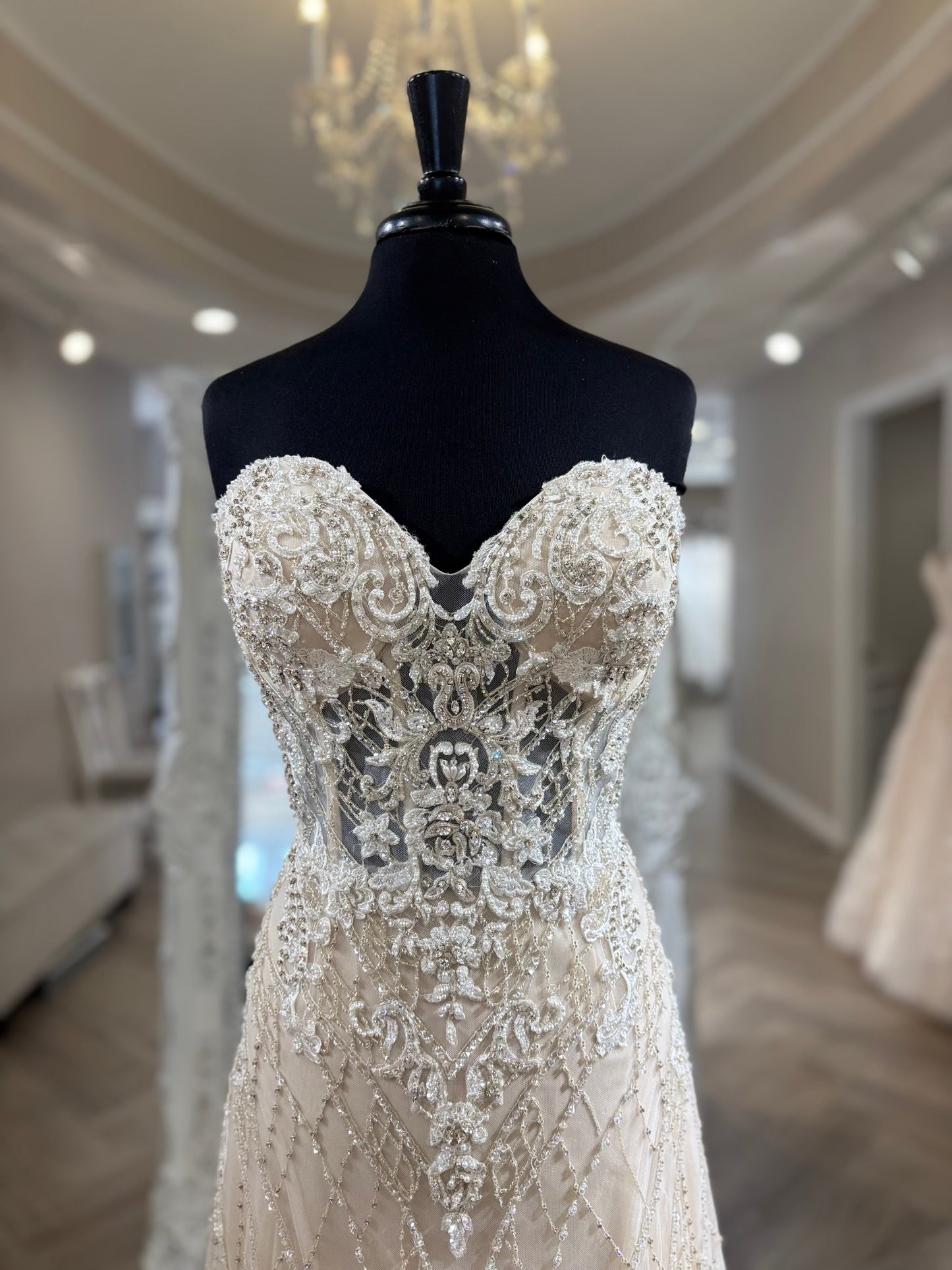 1760 Kenneth Winston Wedding Gown