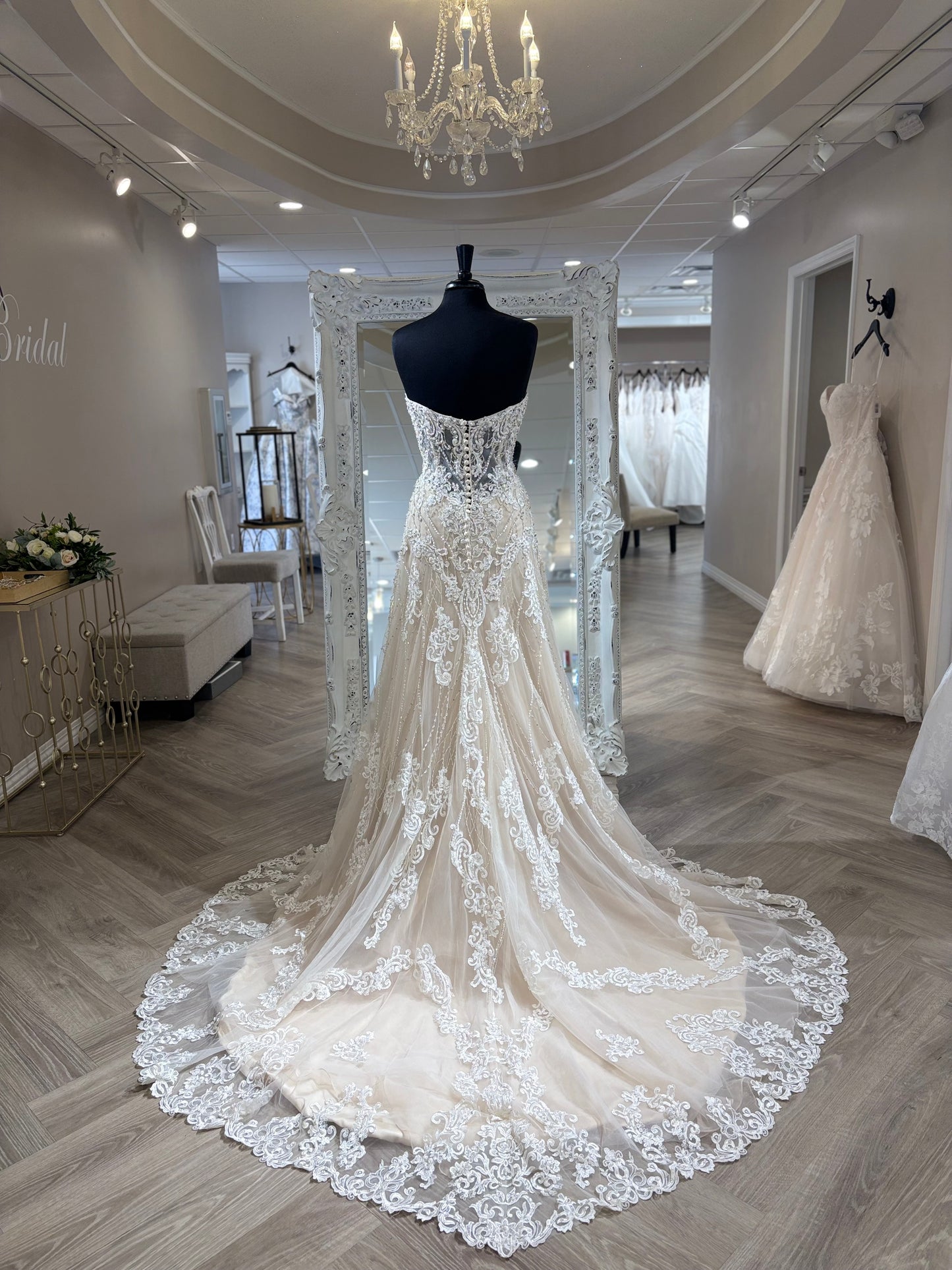 1760 Kenneth Winston Wedding Gown