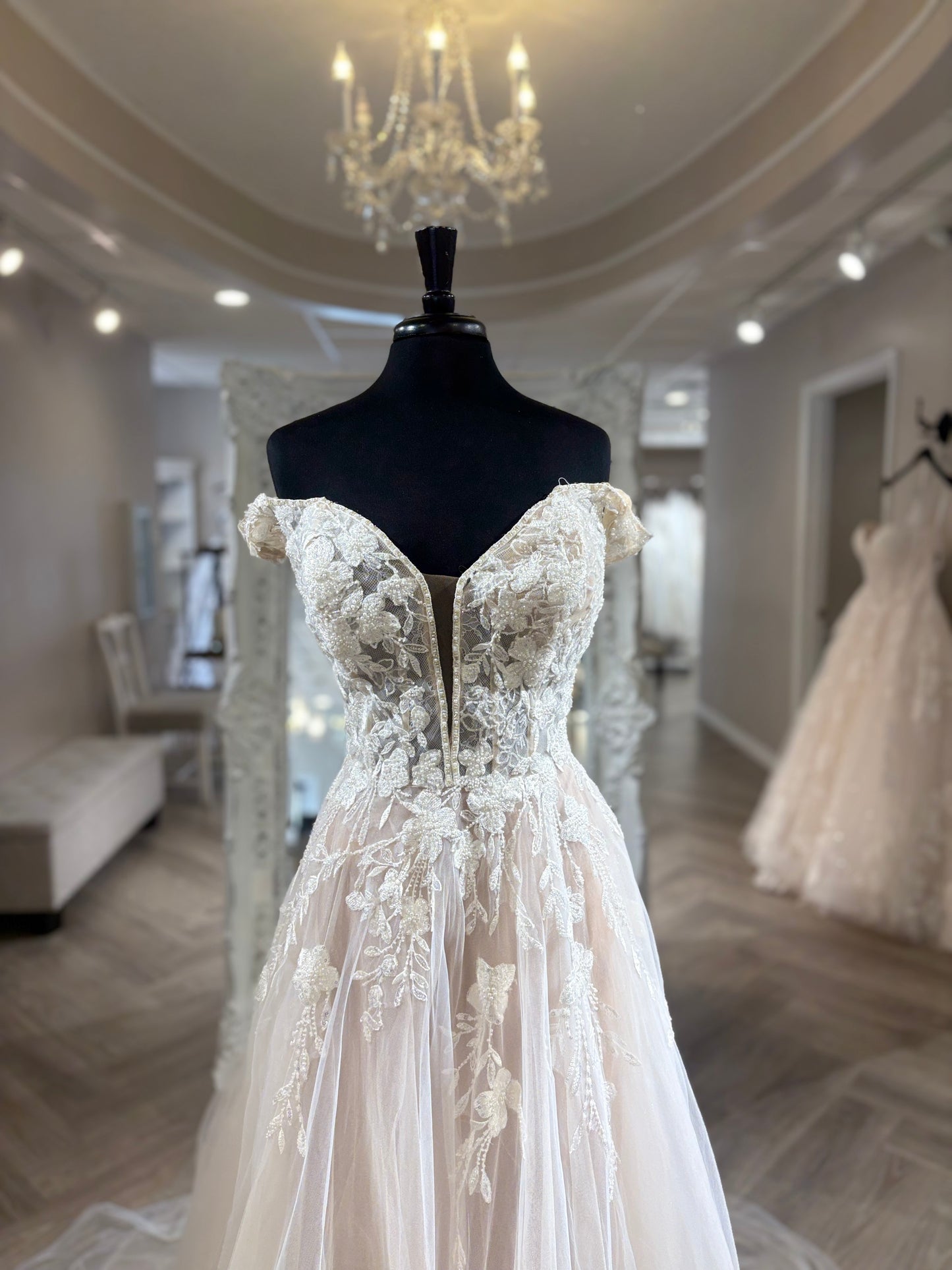 MJ809 Leah Madison James Allure Wedding Gown