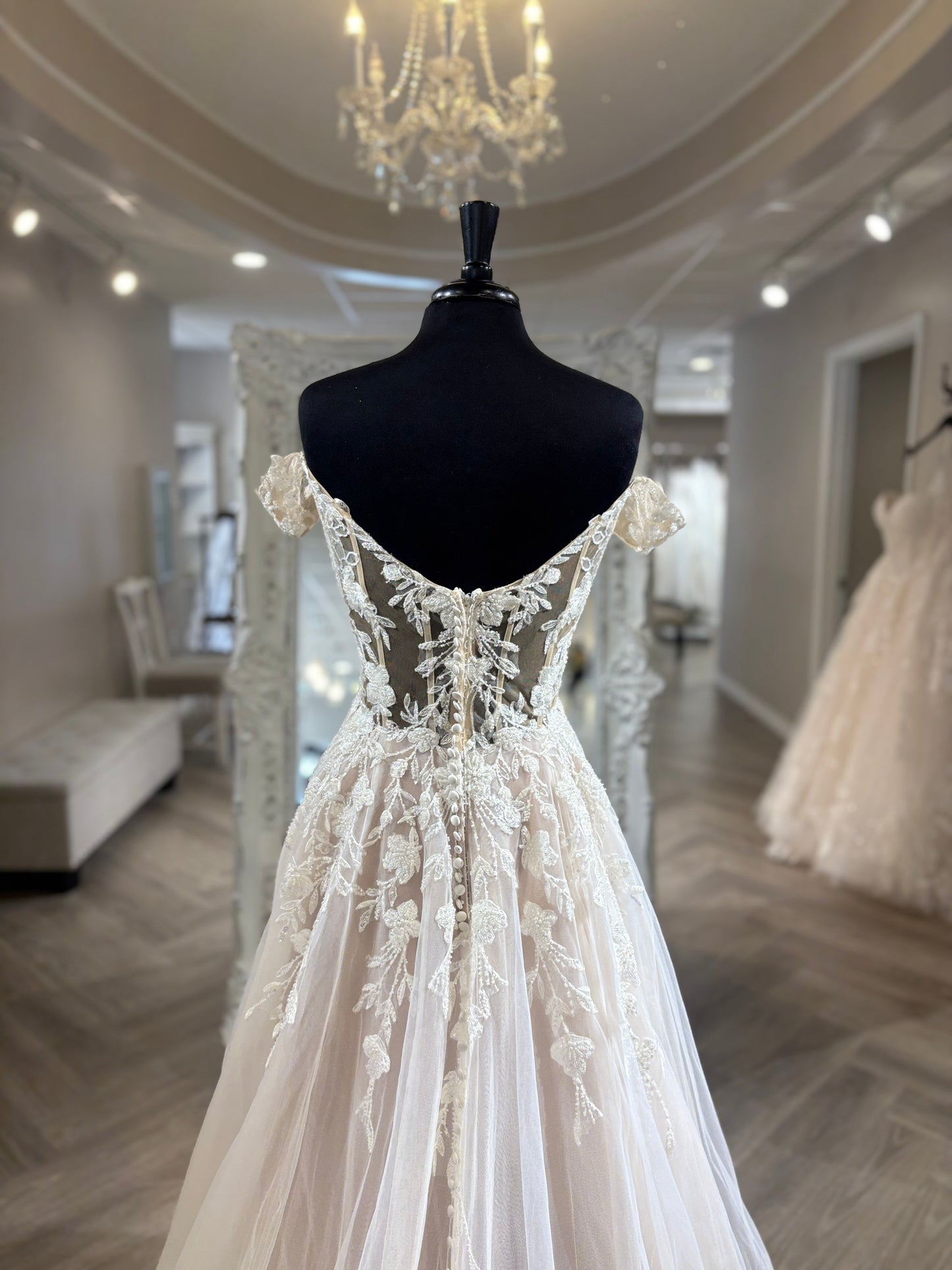 MJ809 Leah Madison James Allure Wedding Gown