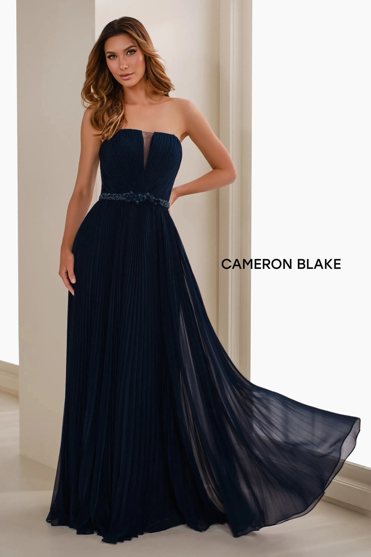 Cameron Blake CB903 with Chiffon Shawl Included