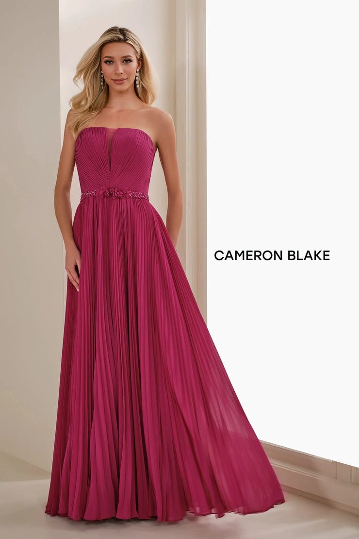 Cameron Blake CB903 with Chiffon Shawl Included