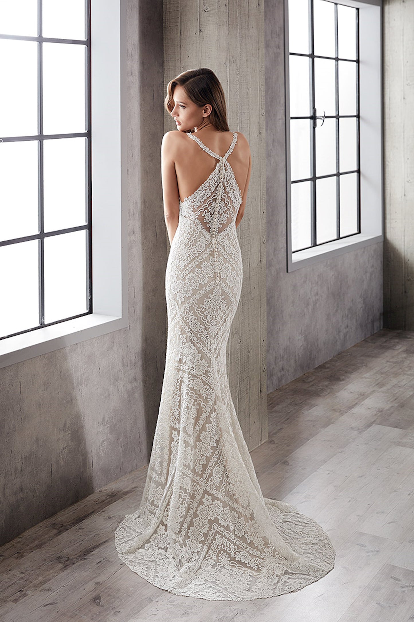 CT218 Eddy K Milano Couture Wedding Gown
