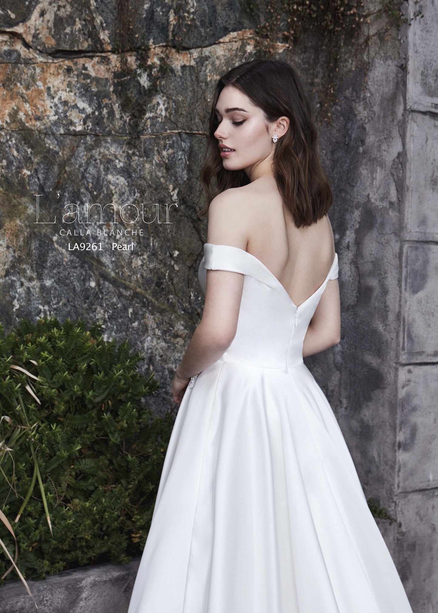 Calla L'amour LA9261 Pearl Wedding Gown