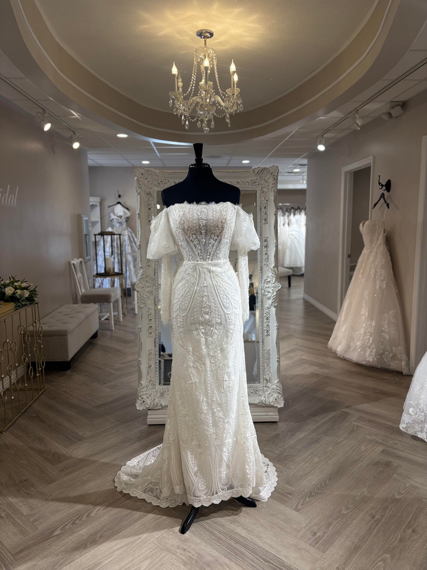LP2320 Brighton Calla La Perle Wedding Gown