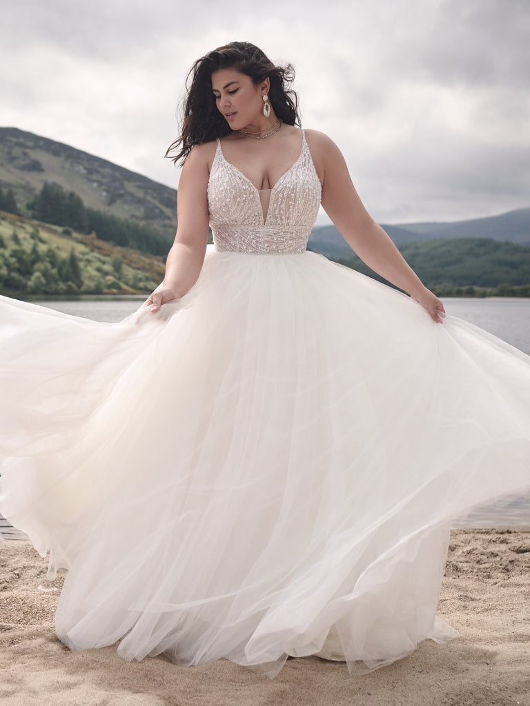 Maggie Sottero Royce 23SS056A01 (Sparkle Tulle) Wedding Gown