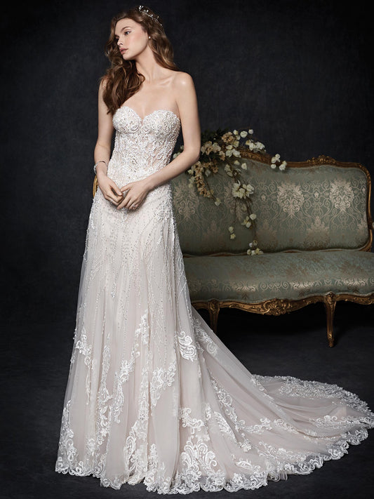 1760 Kenneth Winston Wedding Gown