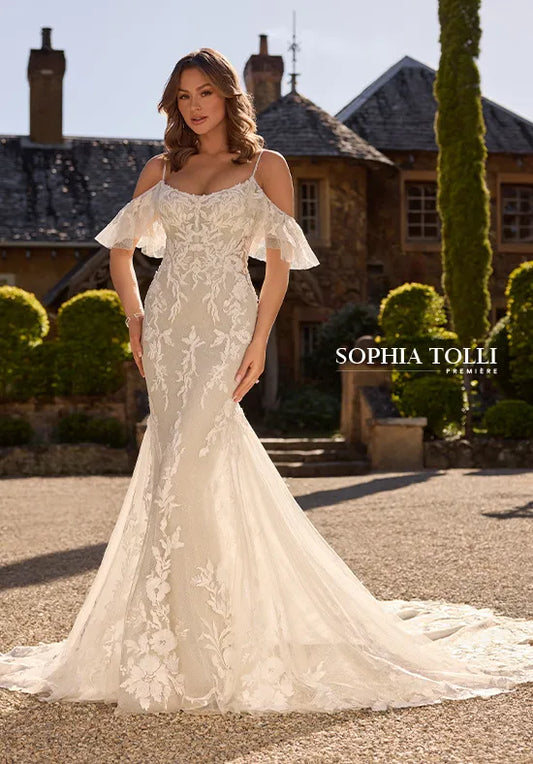 ST632 Christina Sophia Tolli Premiere Wedding Gown
