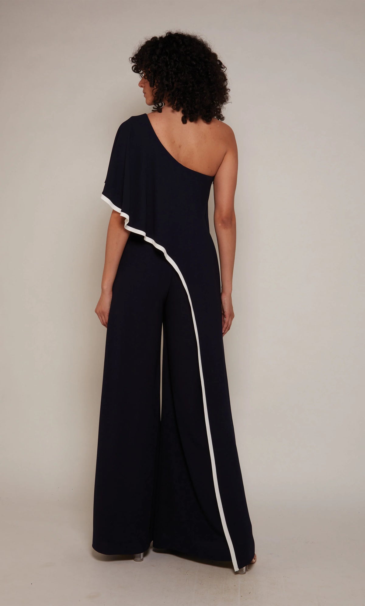70049 Alyce Paris 70049 Jumpsuit in Midnight/Diamond White – Instantly Yours