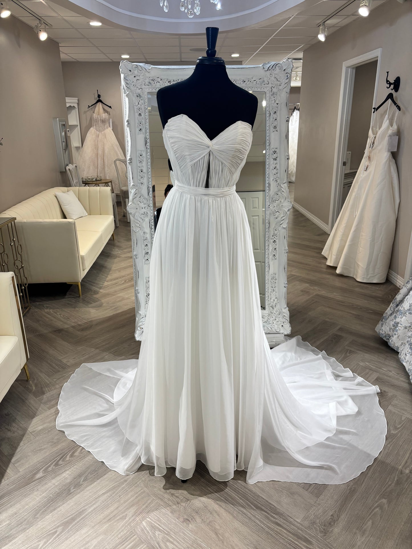 Calla La-Perle LP2406 Lavender Wedding Gown
