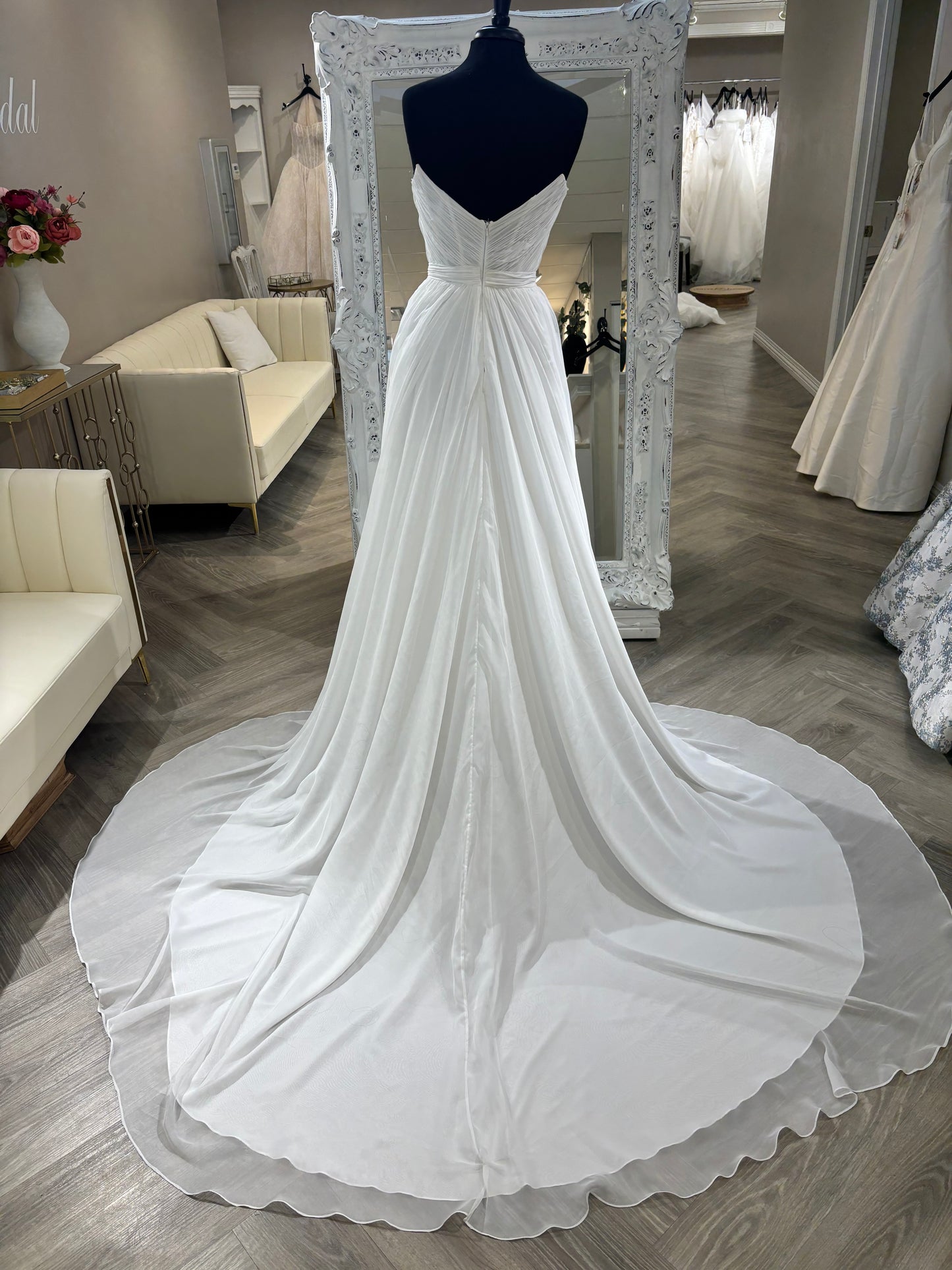 Calla La-Perle LP2406 Lavender Wedding Gown