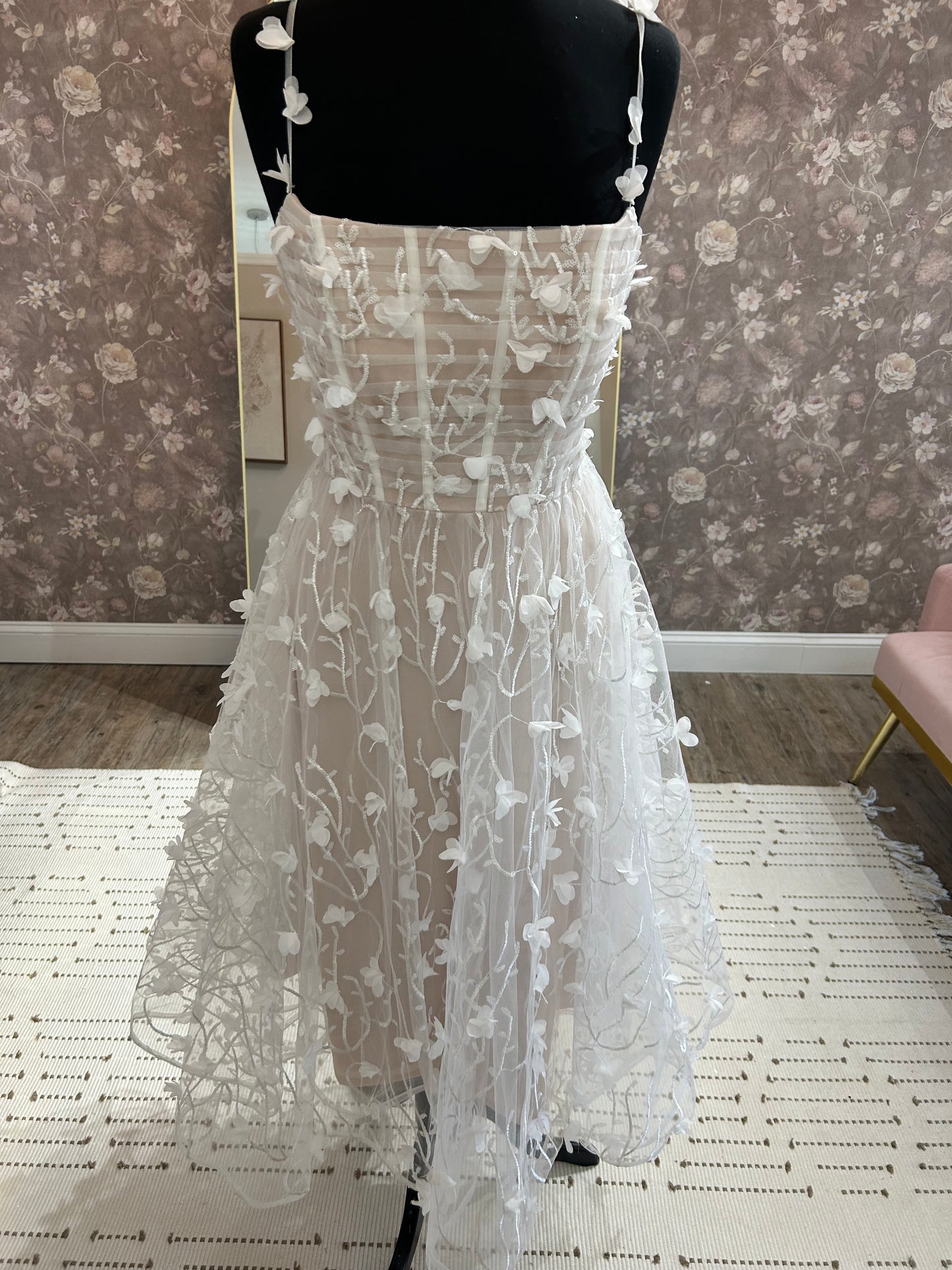 Dessy Design Group 3144 Bridal Mini Gown