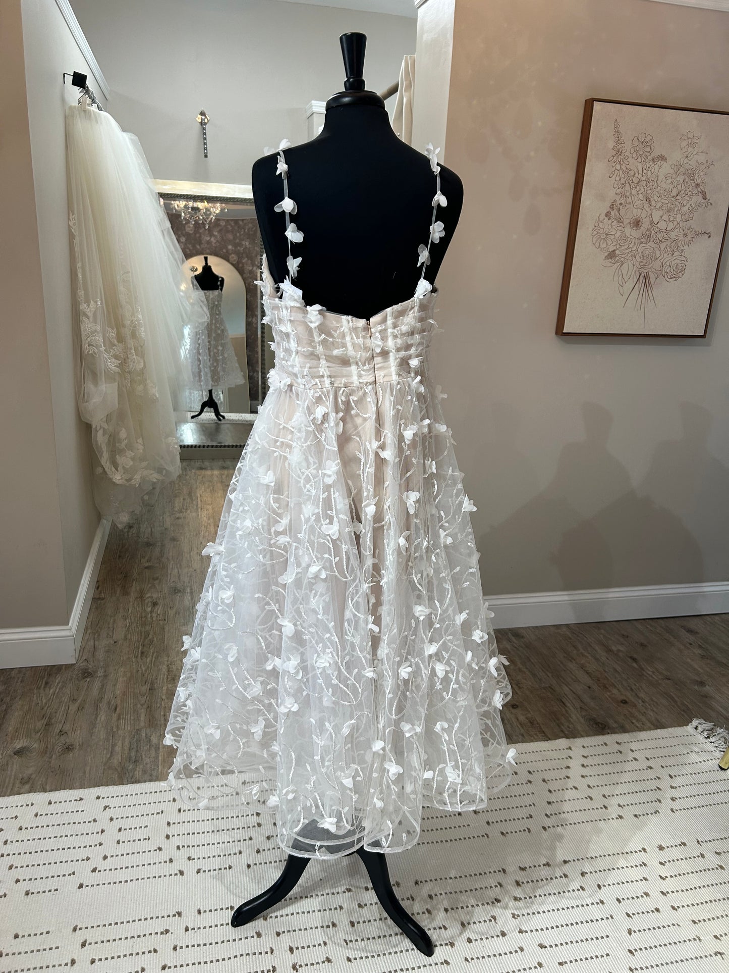 Dessy Design Group 3144 Bridal Mini Gown