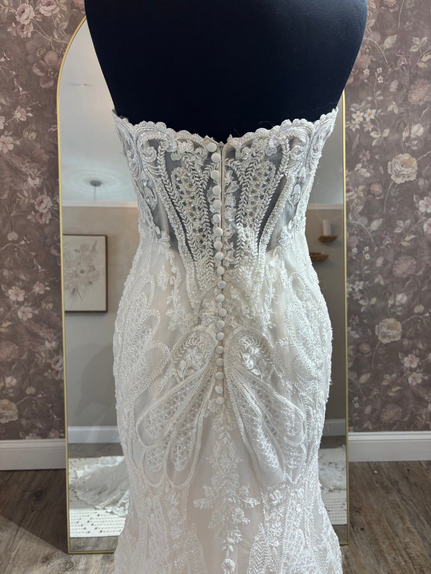 Casablanca 2525 Zelda Wedding Gown