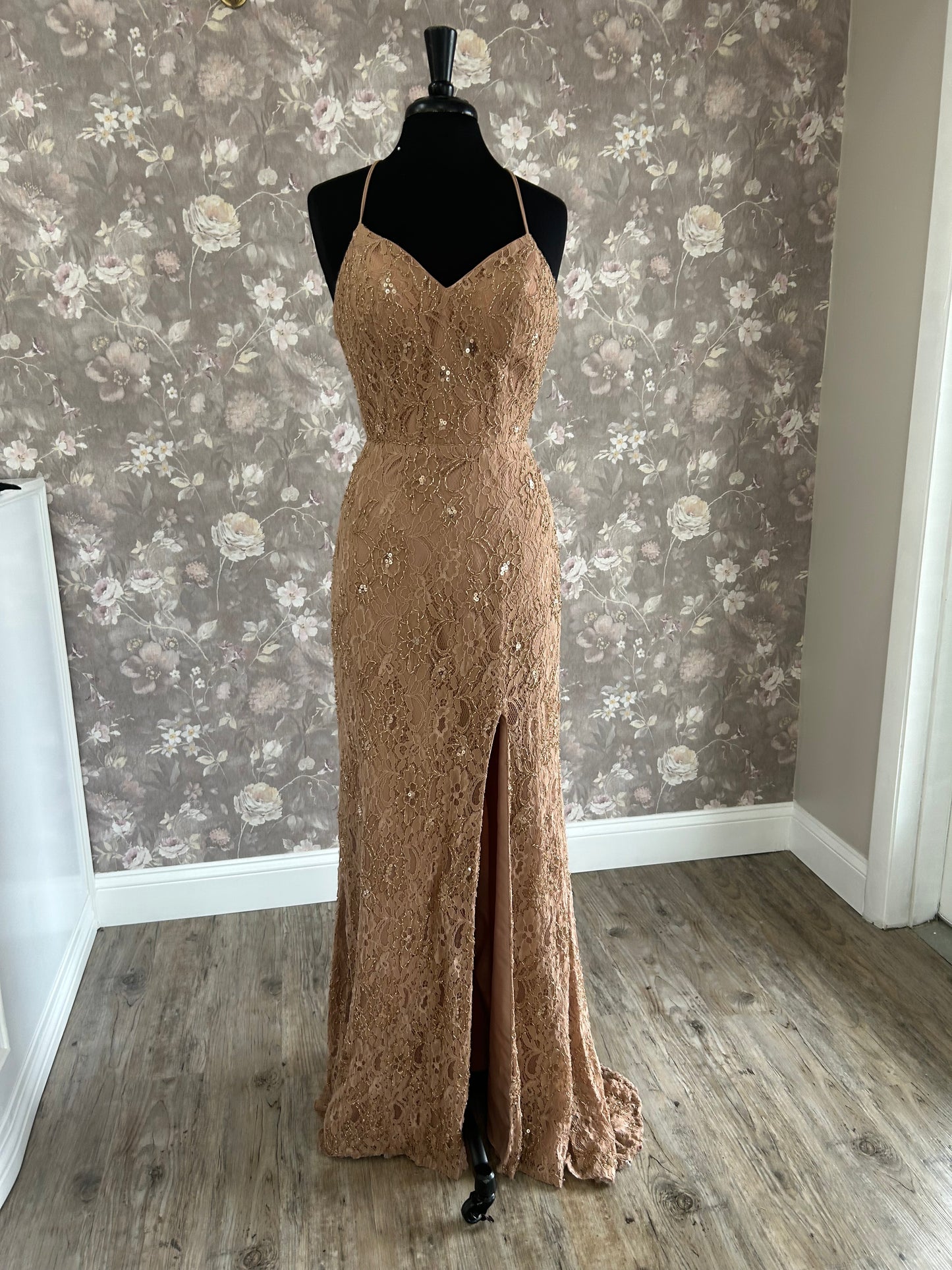 House of Wu 40129 in Rose Gold