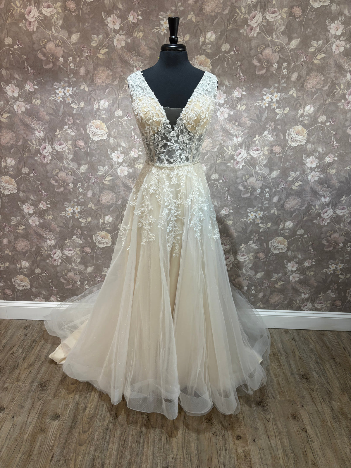 Casablanca Beloved BL404 Lilac Wedding Gown