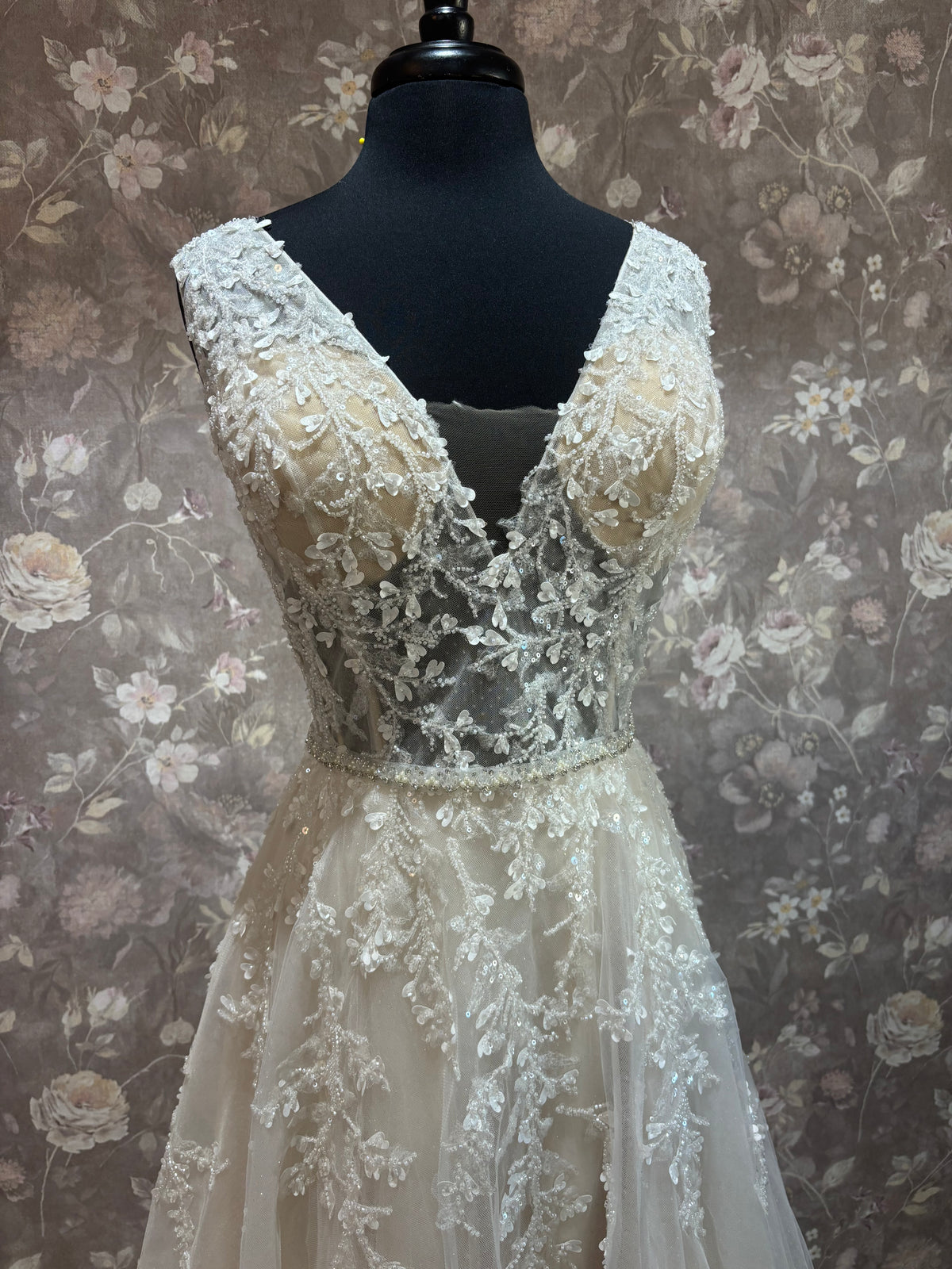Casablanca Beloved BL404 Lilac Wedding Gown