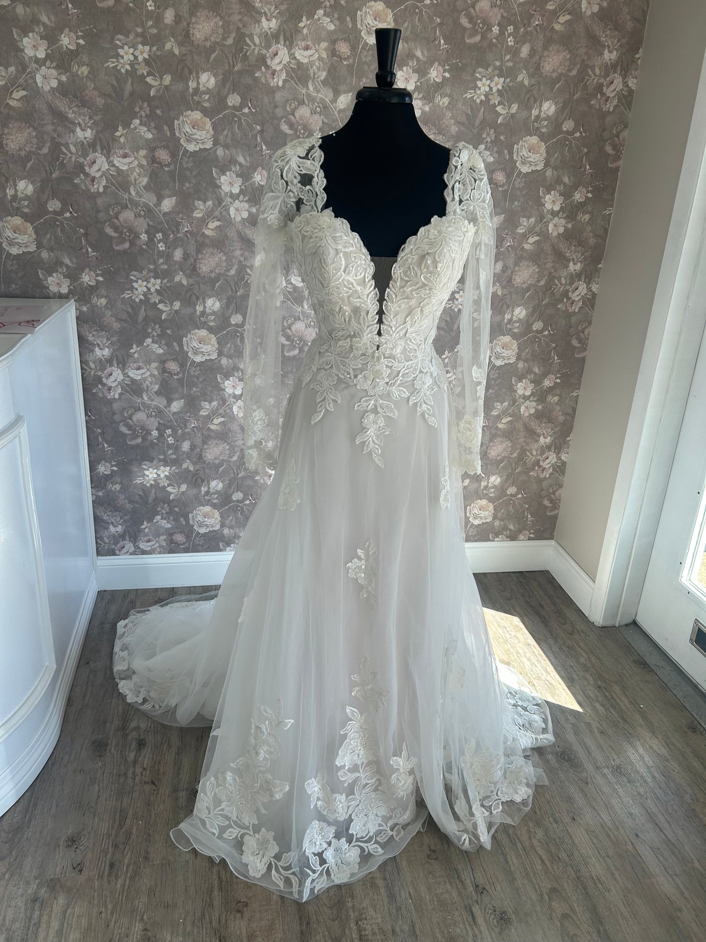 Maggie Sottero Britney 22MC932A02 (Organza Skirt) Wedding Gown