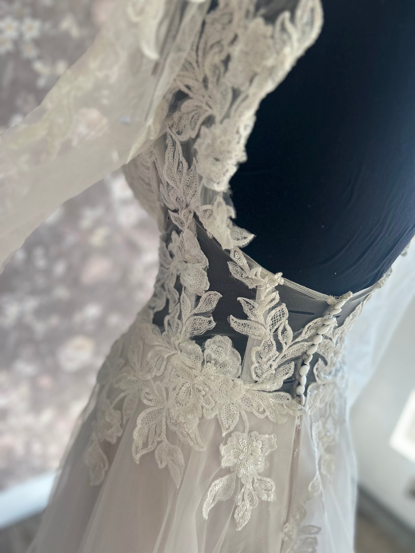 Maggie Sottero Britney 22MC932A02 (Organza Skirt) Wedding Gown