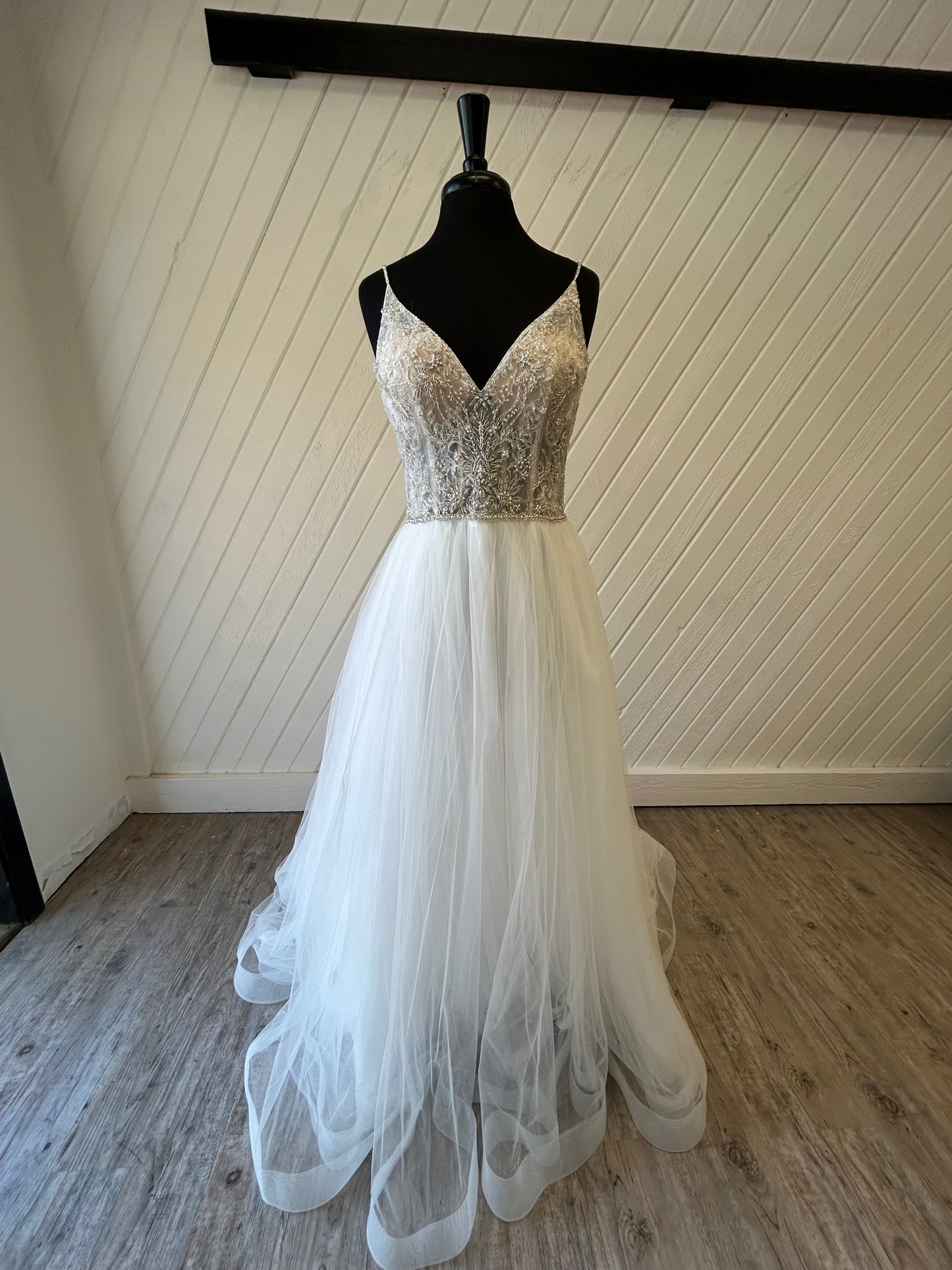 Casablanca Beloved BL337-1 Emerald Wedding Gown