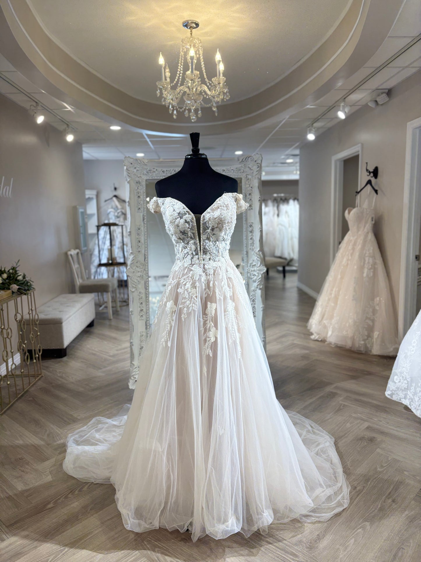 MJ809 Leah Madison James Allure Wedding Gown