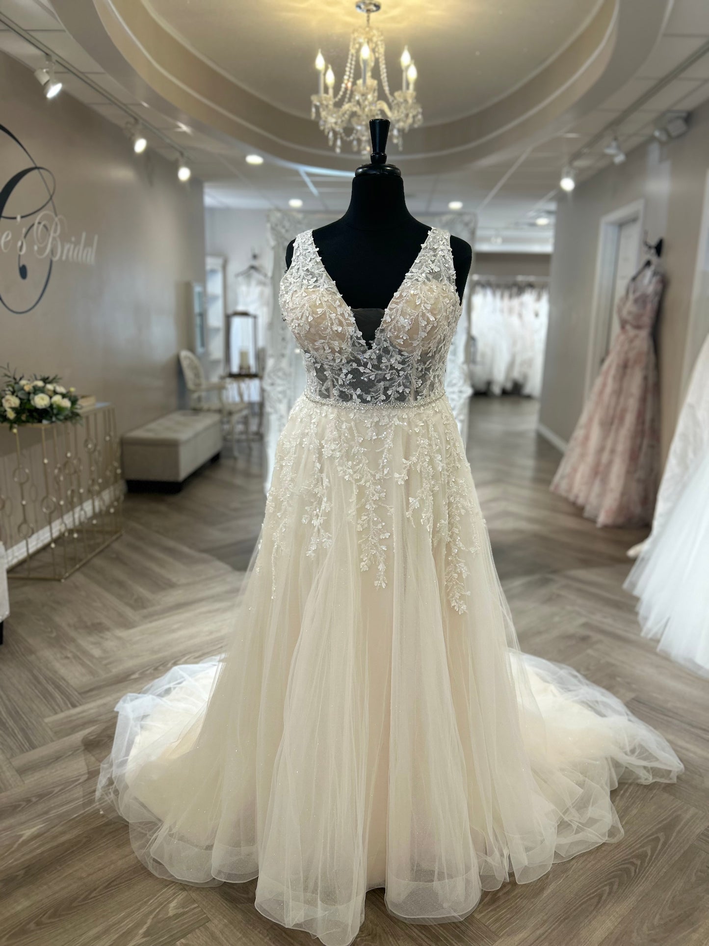 Casablanca Beloved BL404 Lilac Wedding Gown