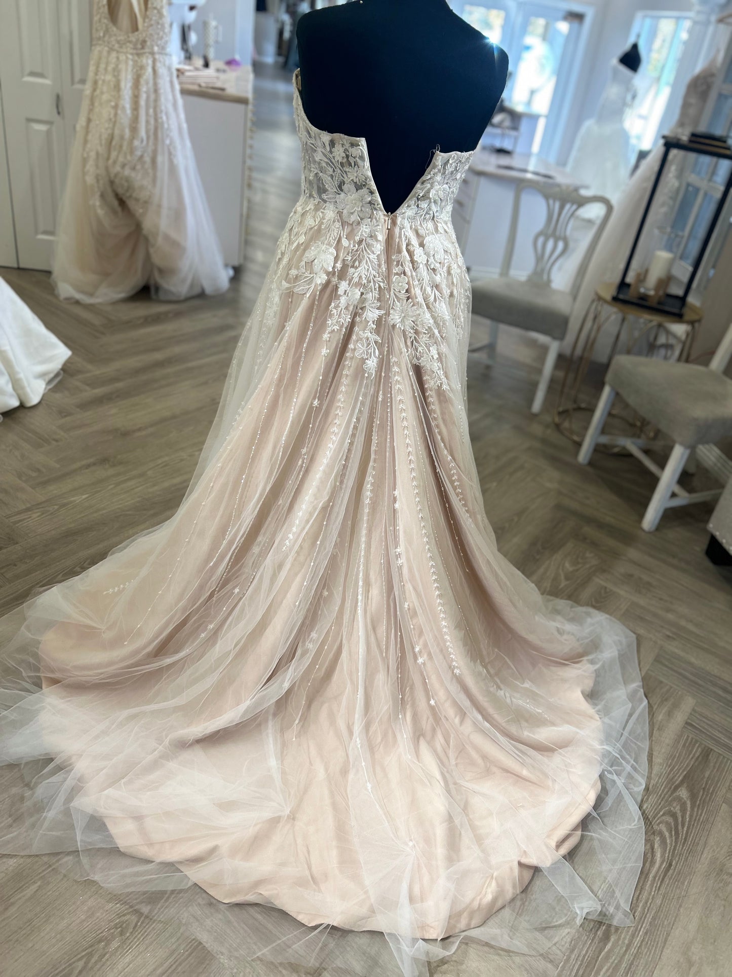 Casablanca 2496 Petal Wedding Gown