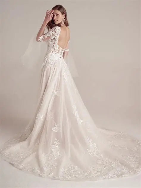 Maggie Sottero Britney 22MC932A02 (Organza Skirt) Wedding Gown