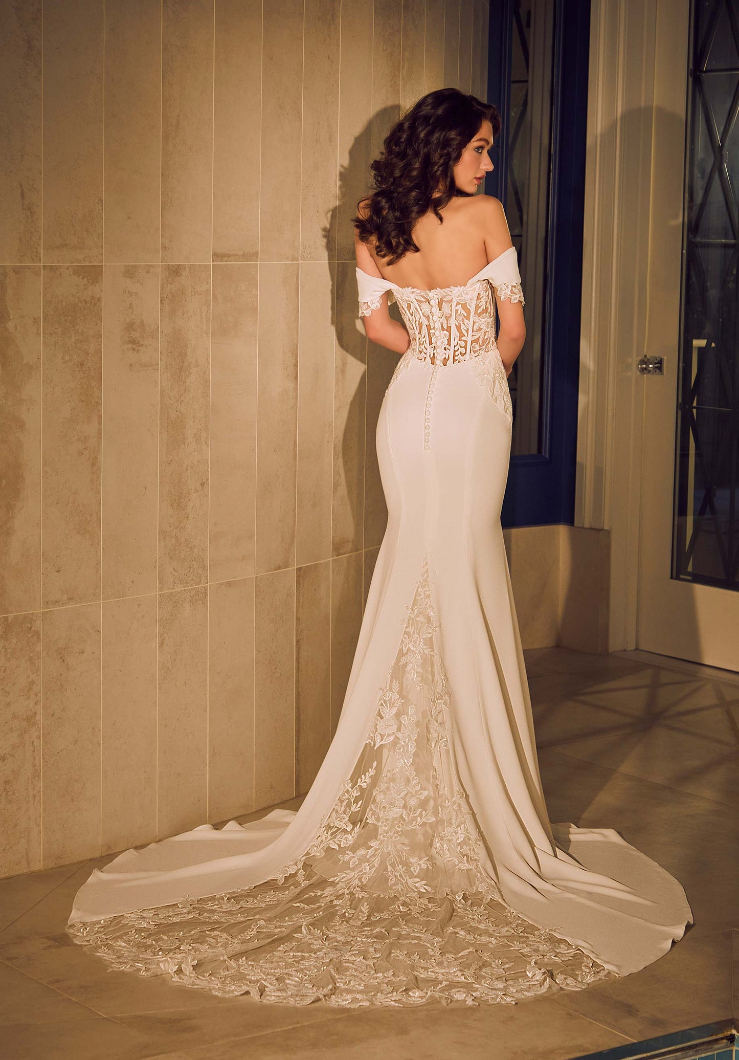 Morilee Tamara Style 15072 with Off Shoulder Sleeves