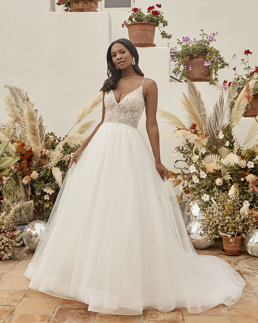 Casablanca Beloved BL337-1 Emerald Wedding Gown