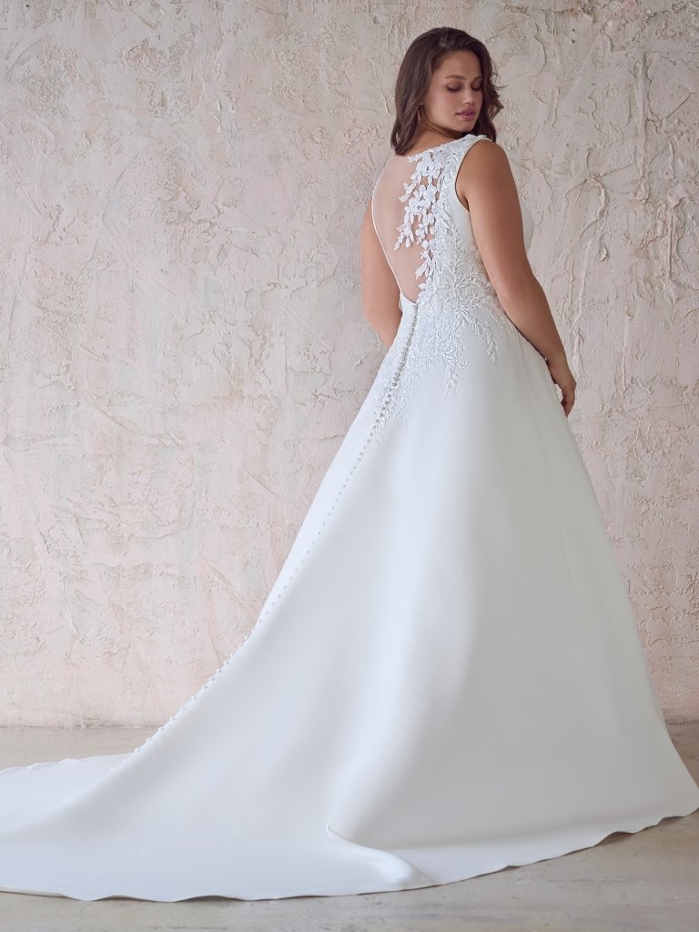 Maggie Sottero Paxton 22MS954A01 (Lace Illusion) Wedding Gown