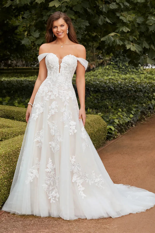 Mon Cheri Sophia Tolli Y22265 Emelina Wedding Gown