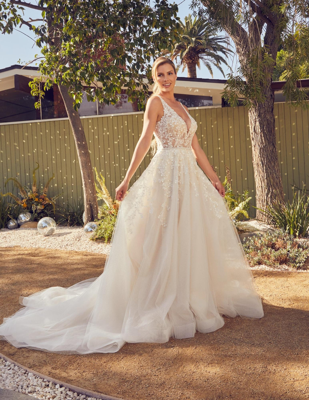 Casablanca Beloved BL404 Lilac Wedding Gown