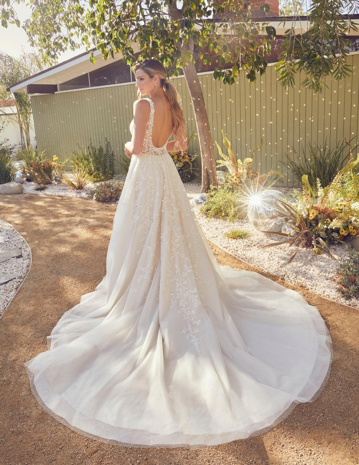 Casablanca Beloved BL404 Lilac Wedding Gown